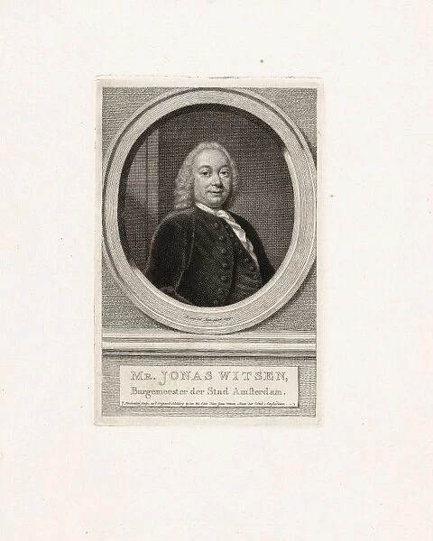 Drawings Prints, Print, Jonas Witsen, Burgemeester, der, Stad, Amsterdam, Engraver