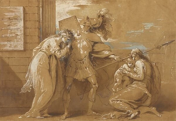 The Fright of Astyanax (Hector Bidding Farewell to Andromache)