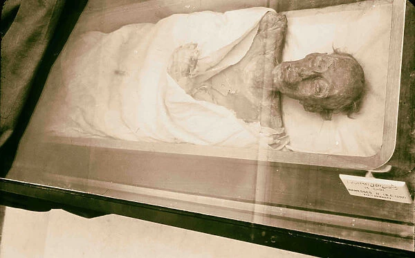 Mummy Ramses II 1898 Middle East