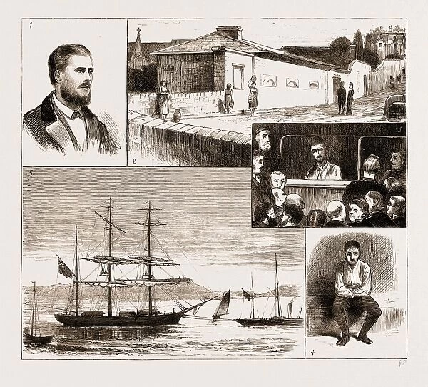 THE MUTINY ON BOARD THE CASWELL, 1876: 1