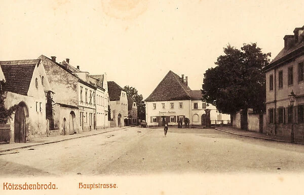 Oberschanke 1906 Landkreis MeiBen Altkotzschenbroda