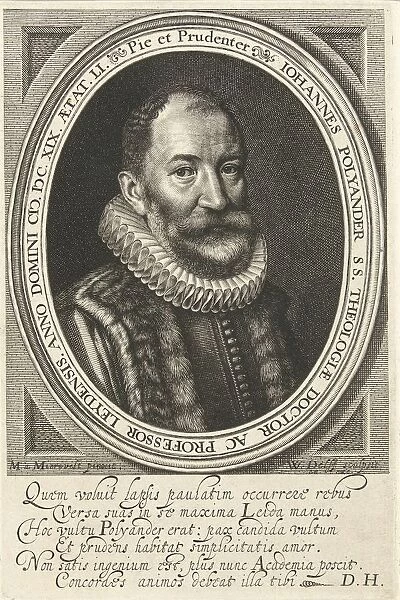Portrait Johannes Polyander van Kerkhoven age