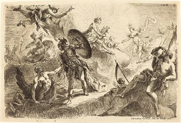 Thomas Christian Winck (German, 1738 - 1797), The Seven Planets, 1770, etching