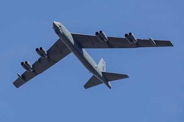 A B-52H Stratofortress bomber of the Air Force Reserve