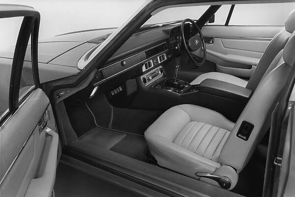 1975 Jaguar XJS interior. Creator: Unknown