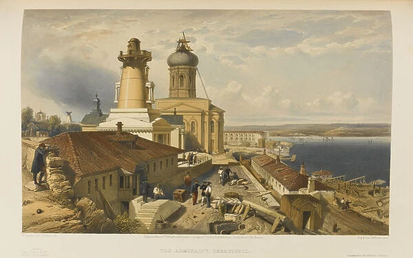 The Admiralty, Sevastopol. Artist: Simpson, William (1832-1898)