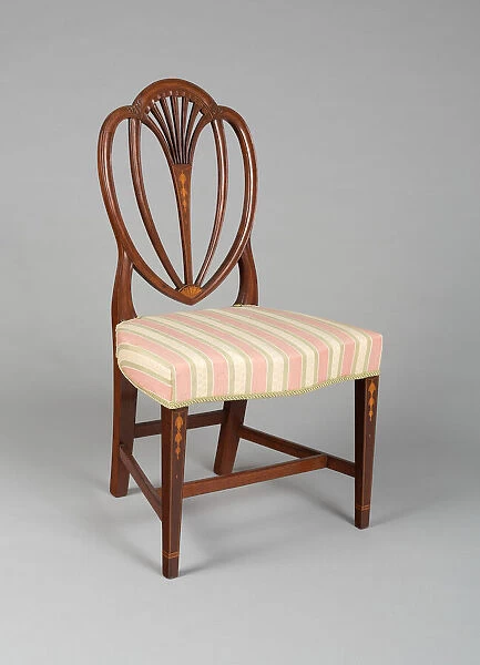 Side Chair, 1790  /  1800. Creator: Unknown