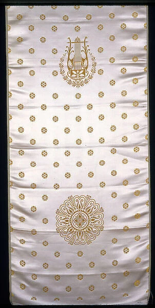 Chair Cover, France, 1800  /  25. Creator: Unknown