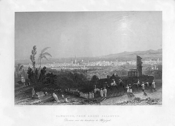 Damascus, Syria, 1841. Artist: H Jorden