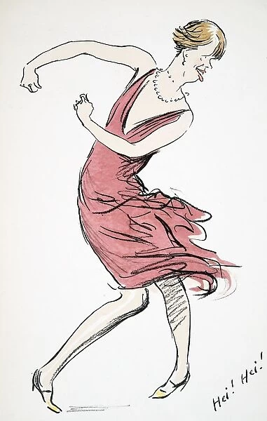 Dancing Transvestite, from White Bottoms pub. 1927