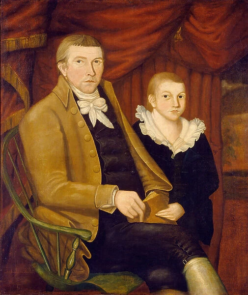Father and Son, 1800. Creator: Jonathan Budington