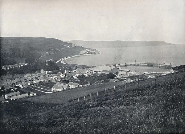 Glenarm - The Town and the Harbour, 1895