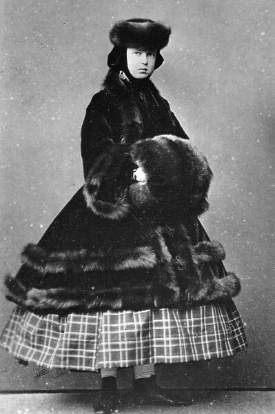 Grand Duchess Maria Alexandrovna of Russia, c1861-c1865