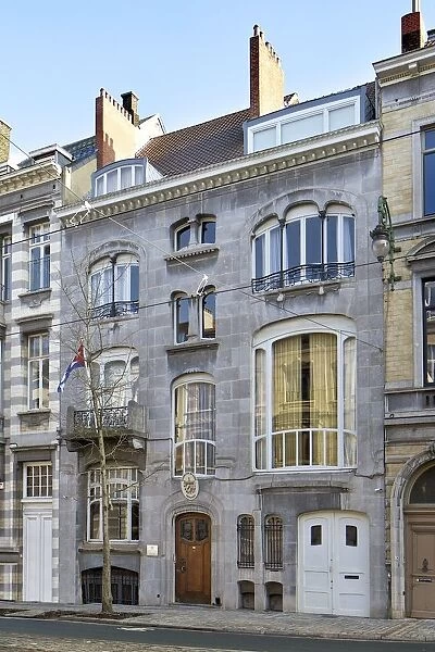 Hotel Dubois, 80 Avenue Brugmann, Brussels, Belgium, (1901-1903), c2014-c2017. Artist