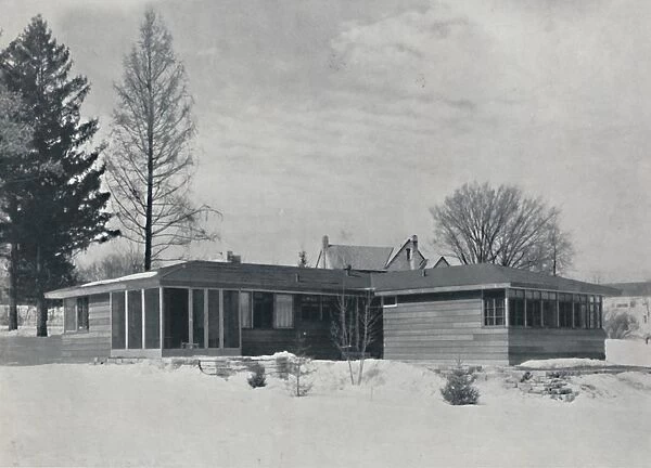 House at Madison, Wis. By William Kaeser, 1942