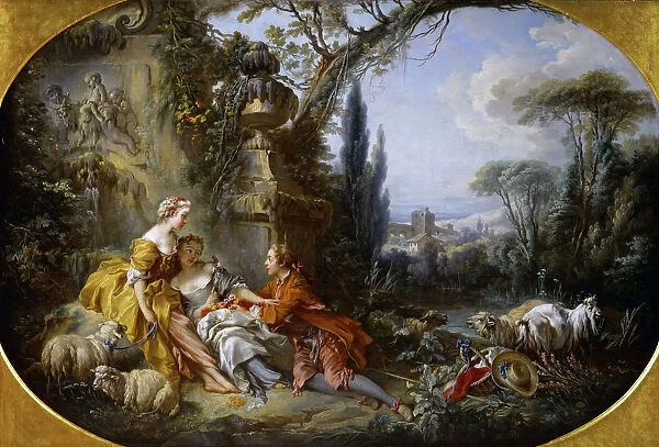 Les Charmes de la vie champetre (Delights of country life). Artist: Boucher, Francois (1703-1770)