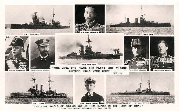 One Life, One Flag, One Fleet, One Throne, Britons, Hold Your Own!, early 20th century