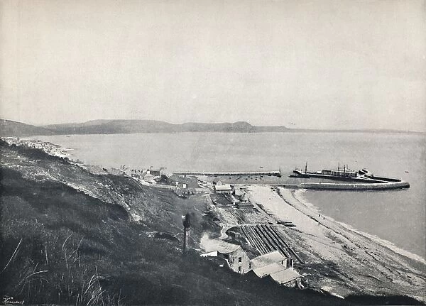 Lyme Regis - The Harbour, 1895