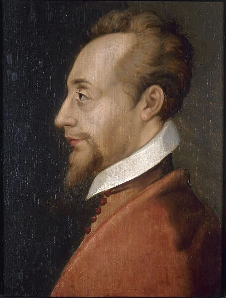 Portrait of Charles de Bourbon de Vendome (1523-1590), 1580. Creator: Anonymous