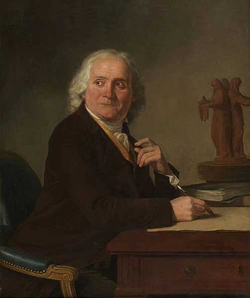Portrait of Jean Rameau, 1793. Creator: Suvee, Joseph-Benoit (1743-1807)