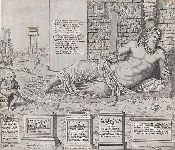 Speculum Romanae Magnificentiae: Marforius, 1550. 1550