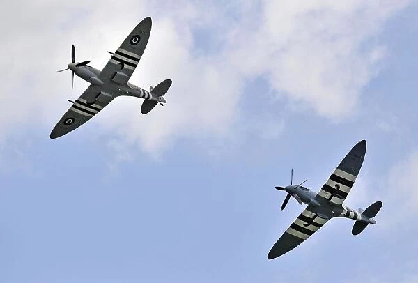 Spitfires from the battle of Britain Memorial flight