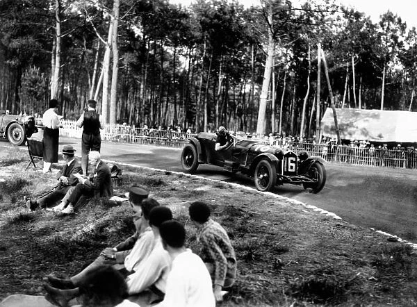1931 Le Mans 24 hours: Lord Howe  /  Henry Tim Birkin, 1st position, action
