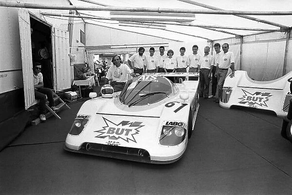 1990 Le Mans 24 hours. Le Mans, France. 16th - 17th June 1990. Norbert Santos  /  Noel del Bello  /  Daniel Boccard (Norma M6 MGN), Did Not Practice or Qualify, portrait. World Copyright: LAT Photographic. Ref: 90 - 407 - 22A