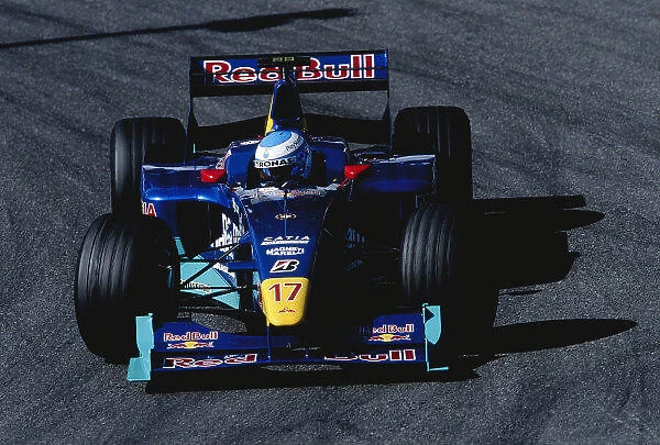 2000 Belgian Grand Prix. Spa-Francochamps, Belgium. 25-27 August 2000. Mika Salo (Sauber C19 Petronas). Ref-2K BEL 73. World Copyright - Gavin Lawrence / LAT Photographic