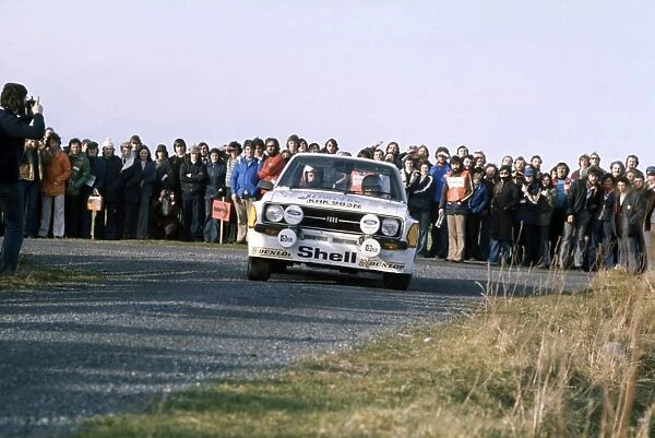 Galway International Rally, Ireland. 6-8 February 1976: Billy Coleman  /  J Porter, 1st position