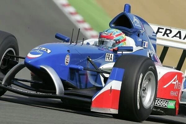 A1GP. Loic Duval (FRA) A1 Team France.. A1GP, Rd11 Qualifying, Brands Hatch, England.