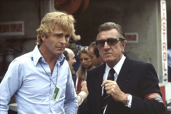 Monza, Italy. 13 September 1981: Max Mosley and Jean-Marie Balestre. Portrait