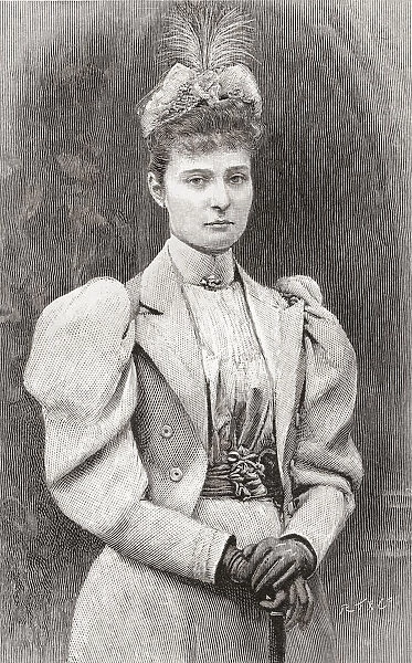 Alix Of Hesse And By Rhine Later Alexandra Feodorovna, 1872 A
