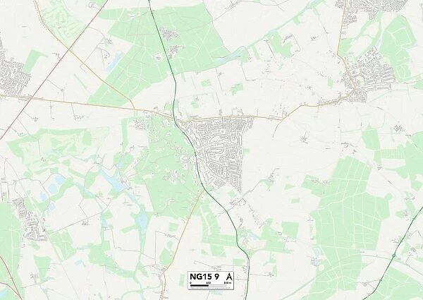 Ashfield NG15 9 Map