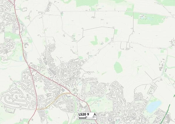 Leeds LS20 9 Map