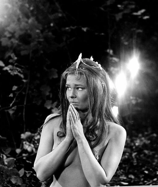 Actress Judi Dench January 1968