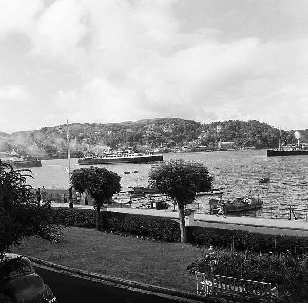 The Bay at Oban, a resort town within the Argyll and Bute council area of Scotland