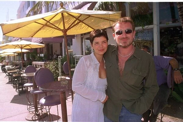 Bono and his wife Ali in Florida