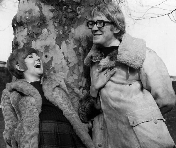 David Warner British actor and Cilla Black 1967 British pop singer