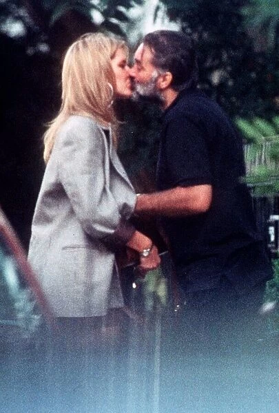George Best with Alex Pursey girlfriend October 1994