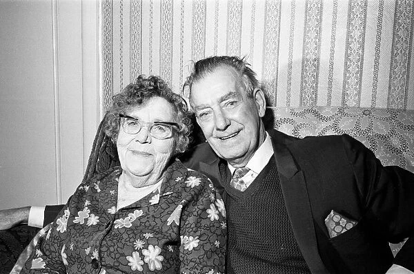 George and Sadie Bartholomew both aged 74, parents of Eric Morecambe