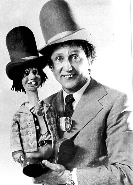 Ken Dodd with one of the Diddy Men Circa 1982