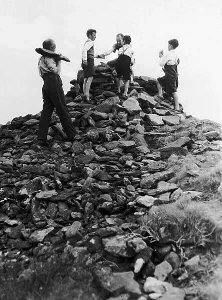 Making a mountain out of a molehill. Knockfierna in Limerick is only 950ft high but for