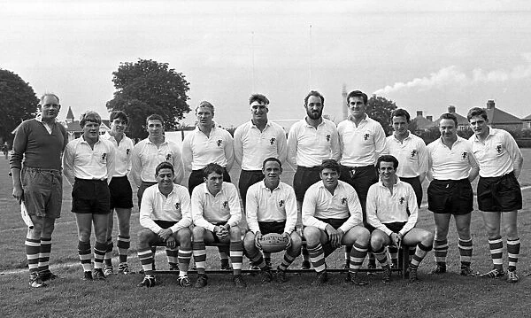 Rugby Lions RFC team photo. 14th September 1966