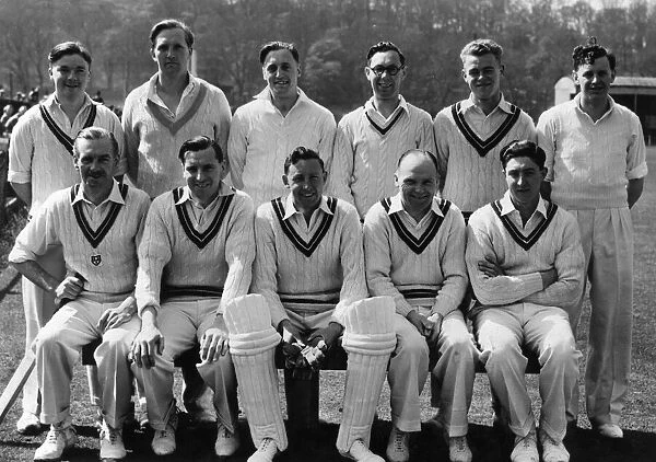Stourbridge Cricket Club, Team Photo, Memorial Ground, High Street, Amblecote