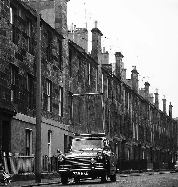 TV Detector Van searching for licence dodgers Picture taken 1963