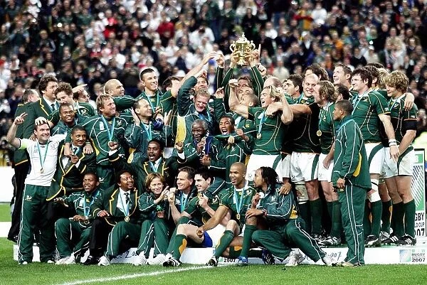 South Africa Celebrate World Cup Win
