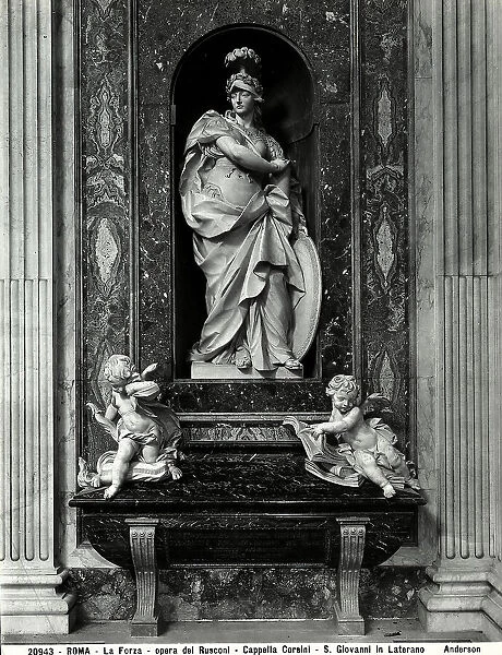Fortitude. Basilica of S. Giovanni in Laterano, Rome