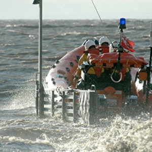 Burnham-on-Sea Atlantic 75 class lifeboat Staines Whitfield bein