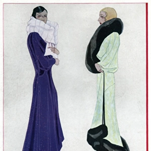 Advertisement for Madeleine Vionnet fashions
